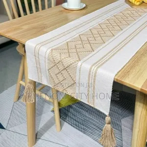 Handmade Tasseled Table Runner Available