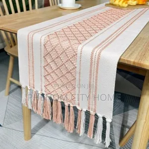 Handmade Tasseled Table Runner Available