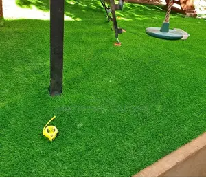 Plush Green Artificial Grass Carpet- Tsavo Road, Odeon