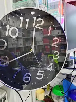 Wall Clock With Concealed 2mp Wide Angle CCTV