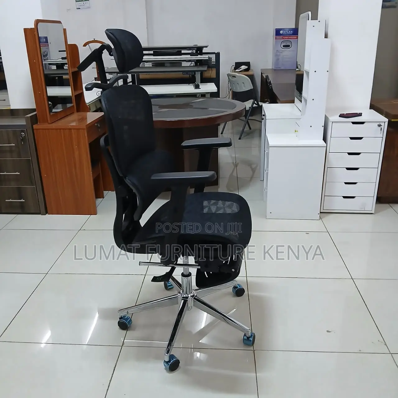 Ergoflex Chair With Foot Extension