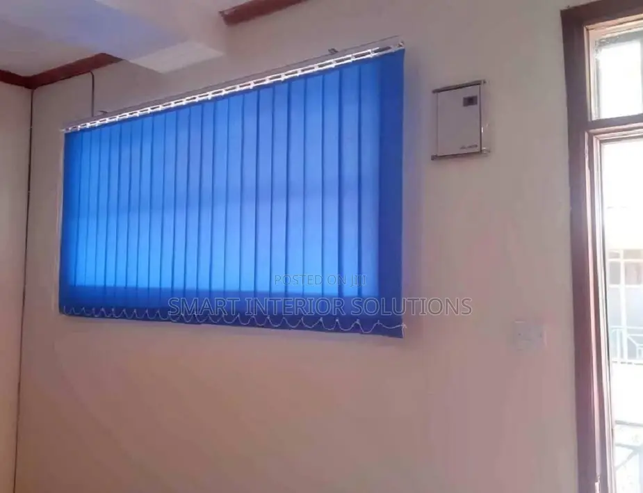 Vertical Blinds-Home Office Decor