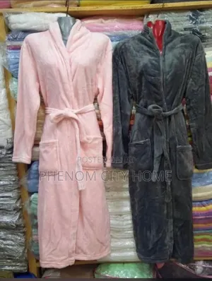 Soft Plush Bathrobes Available