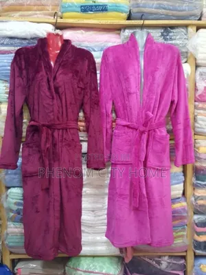 Soft Plush Bathrobes Available