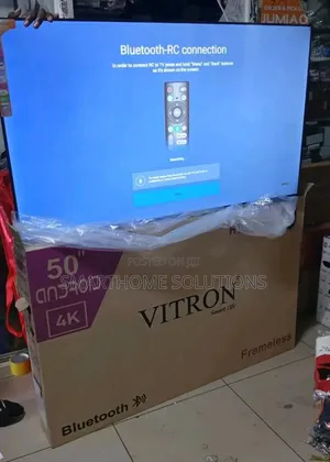 Vitron 50 Inches Smart Android Tv. Bluetooth. Youtube