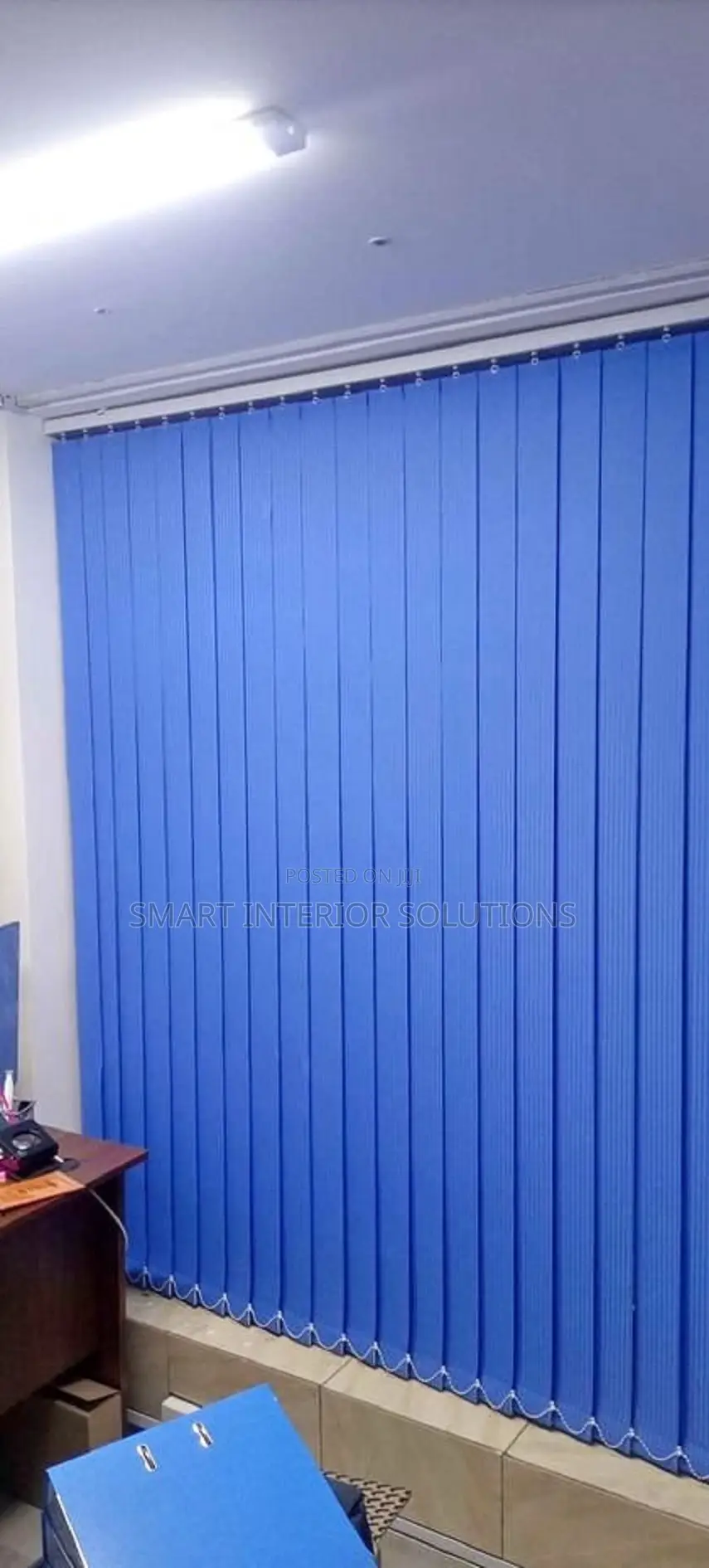 Vertical Window Blinds for Office Look