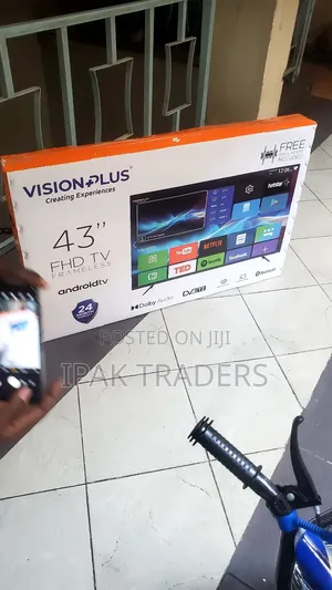 Vision Plus Vp8843sf - 43" FHD Android Tv + Free Wall Mount (2yrs Wrty
