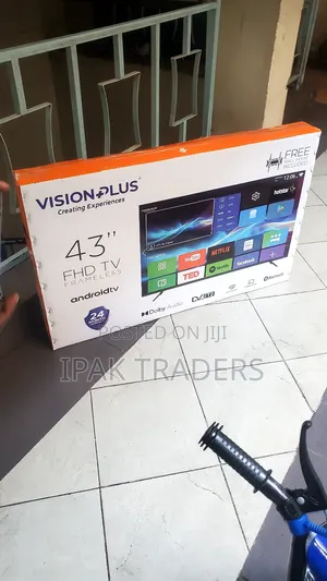Vision Plus Vp8843sf - 43" FHD Android Tv + Free Wall Mount