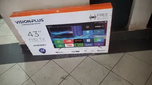 Vision Plus Vp8843sf - 43" FHD Android Tv + Free Wall Mount Frameless