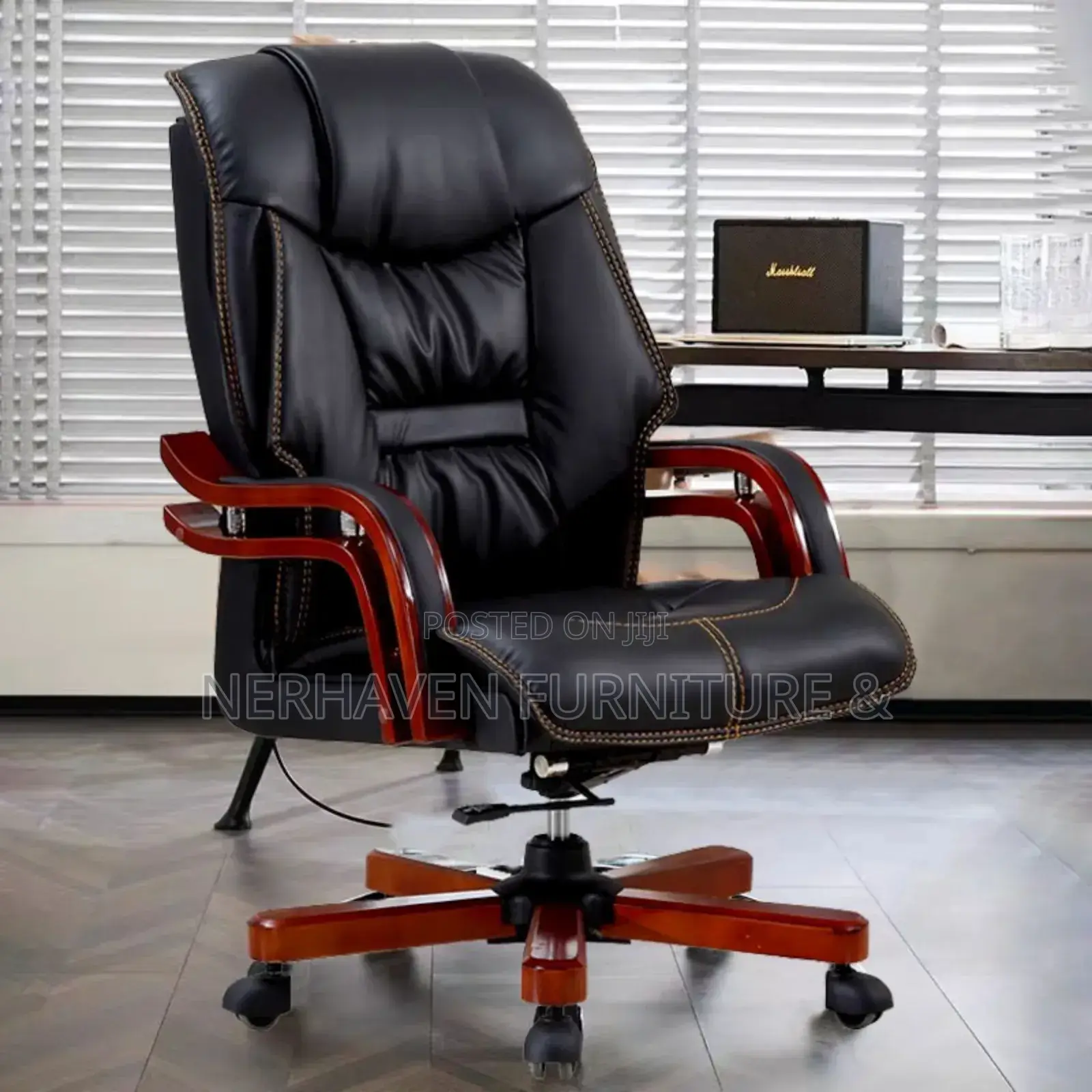 Director Office Seat – Sleek Design, Full Back Support