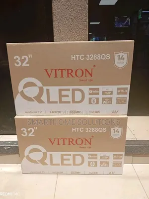 Vitron 32 Inch Qled Smart Android Tv Htc3288qs With Bluetooth Netflix