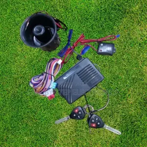 Universal Vehicle Burglar Alarm System With Two Flip Keys