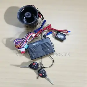 Heavy Duty Universal Car Alarm Kit With Dual Remote Controls