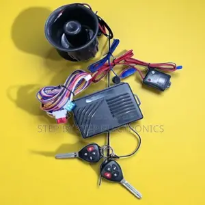 All Vehicles Universal Car Alarm Kit With Remote Key Controls