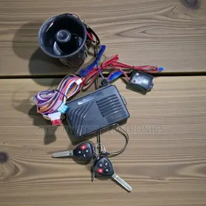 Universal Car Anti-Theft System With Two Remote Key Fobs