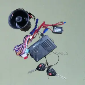 Professional Car Anti-Theft Alarm Kit With Dual Remote Keys