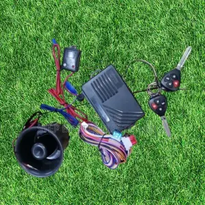 All Vehicles Anti-Theft Alarm Complete Security Kit With Two Flip Keys