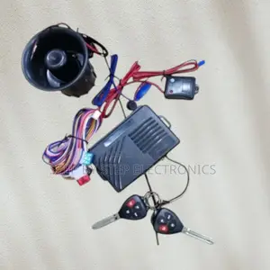 Universal Car Alarm Kit With Two Flip Keys, Easy Plug Play Setup