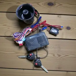 Certified Universal Car Anti-Theft Security Alarm System Kit