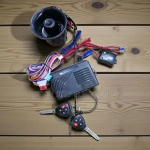 Advanced Smart Car Alarm Security System Kit With Two Flip Keys