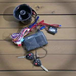 High Performance Universal Vehicle Burglar Car Alarm With Flip Keys