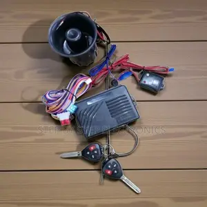 Smart Anti-Theft Car Alarm Kit With Dual Flip Key Remote Controls