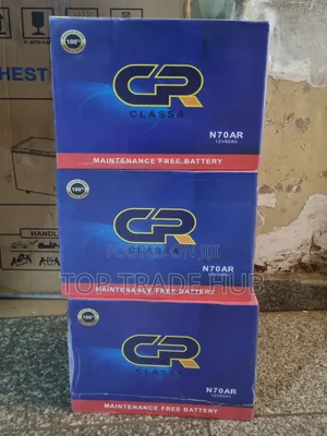 Gr N70ar Car Battery Maintenance Free 12v 80ah