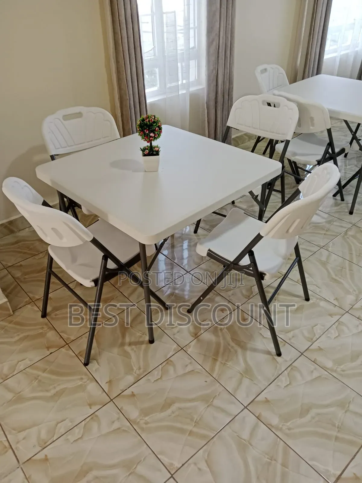 Square Foldable Tables (Table Only).