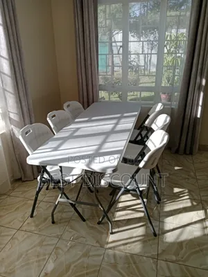 White Foldable Events Tables