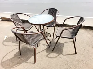Blown Outdoor Table and Chairs