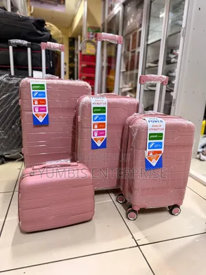 Offer on Size 4 Set of 4 in 1 Rubber Suitcase Set