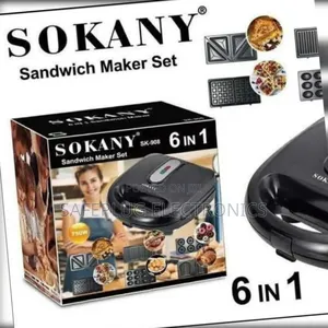 Sokany 6-in-1 Breakfast Station/ Sandwich Maker
