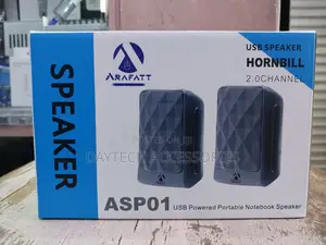 Arafat Portable Desktop/Laptop Usb Speakers.