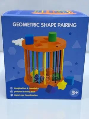 Geometric Shape Pairing Toy