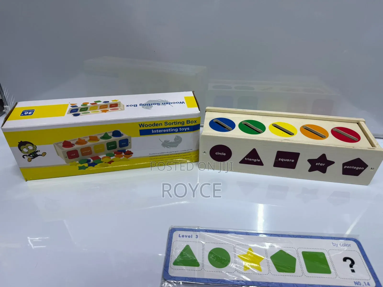Wooden Sorting Box