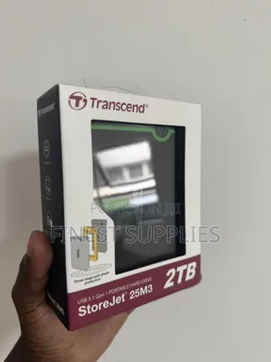 Transcend Storejet 25m3 External Hard Disk 2tb Available on Offer