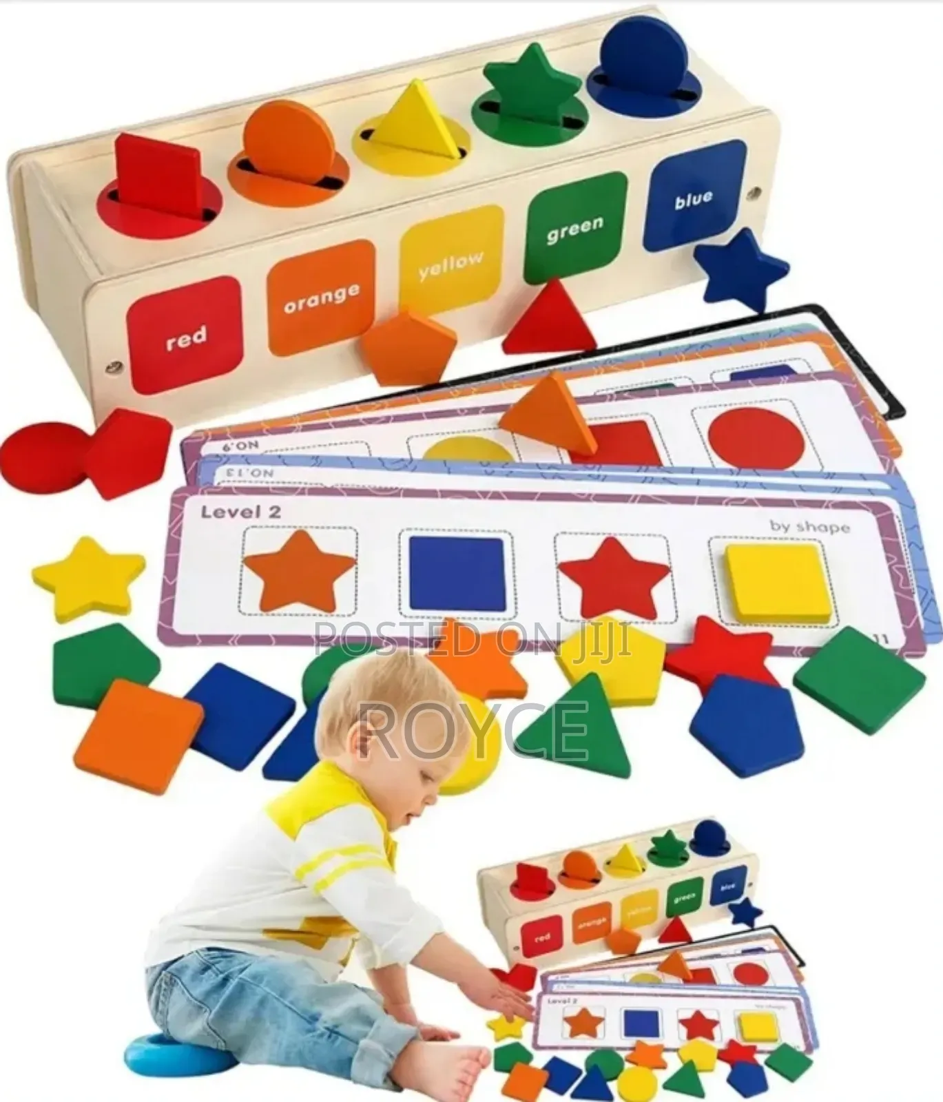 Wooden Sorting Box
