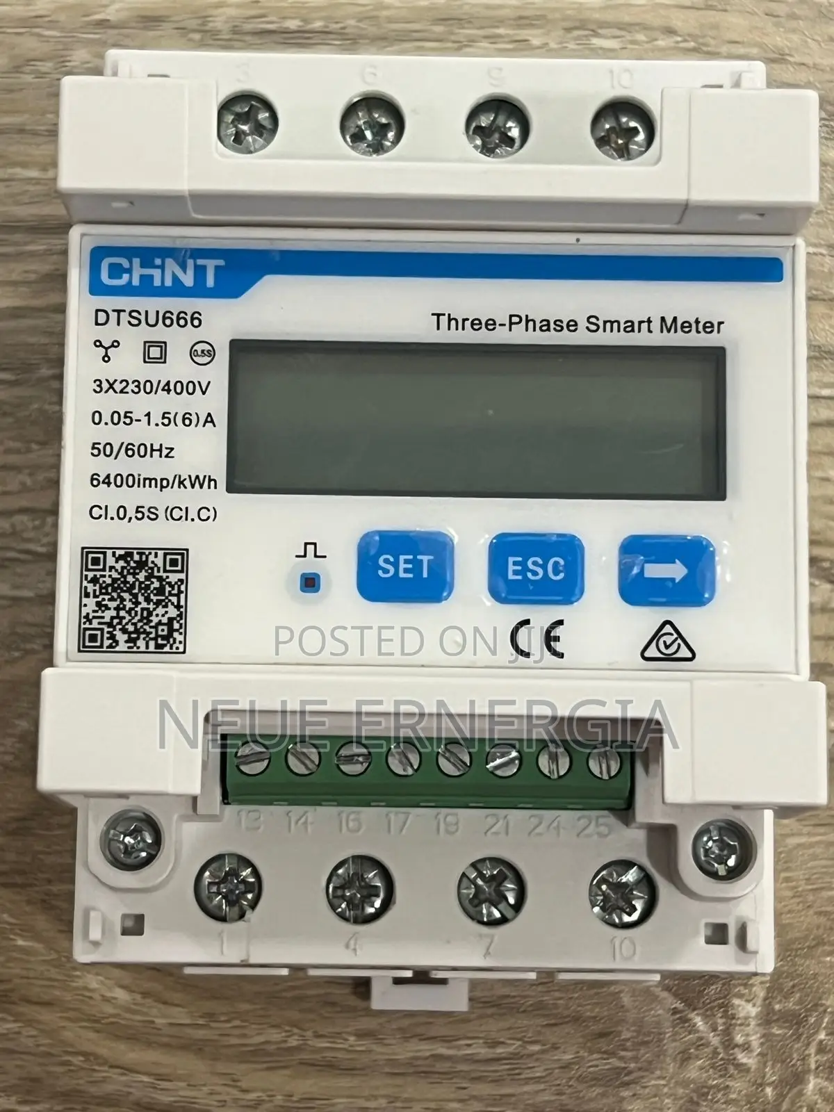 Chint Dtsu666 3 Phase Smart Meter