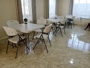 Square Foldable Dining Set 4 Seater