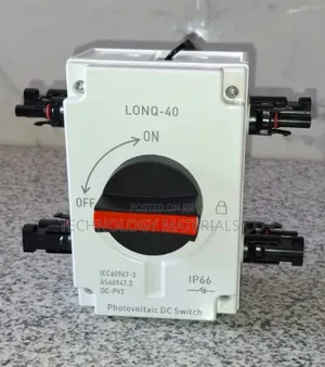 Photovoltaic Dc Isolator Switch Lonq-40 Ip66 1000v