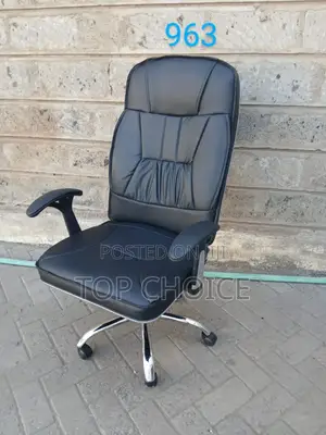 Leather Office Chairs With Adjustable Backrest