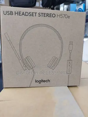 The Logitech Usb Headset Stereo H570e.