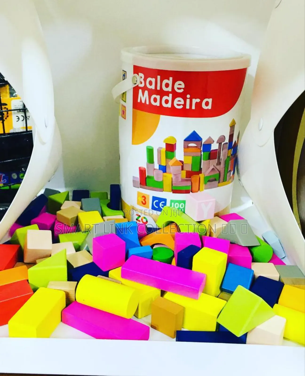 🔵Wooden Blocks
🟣100pcs