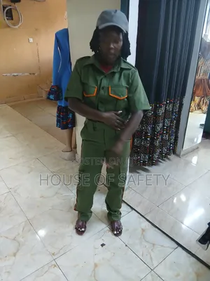 Orange Piped Security Uniform