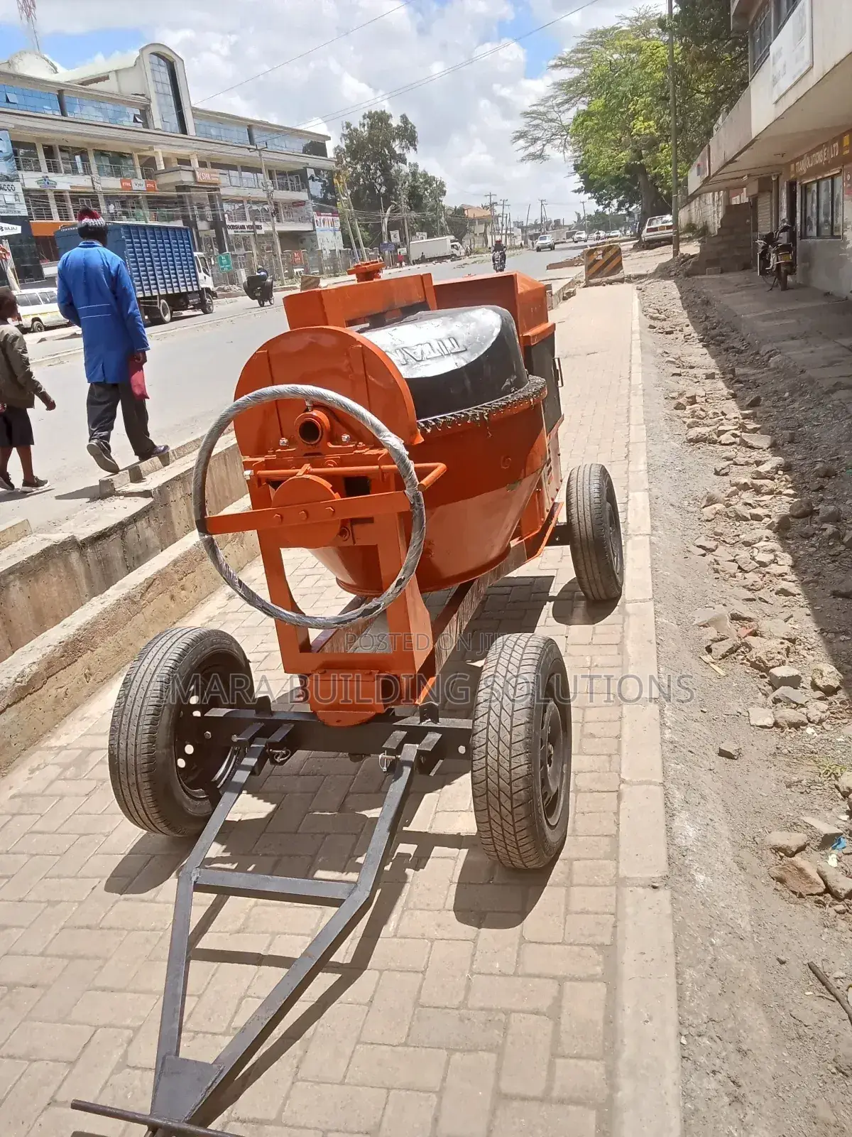 High Capacity 500l Indian Concrete Mixer – Built for Professionals