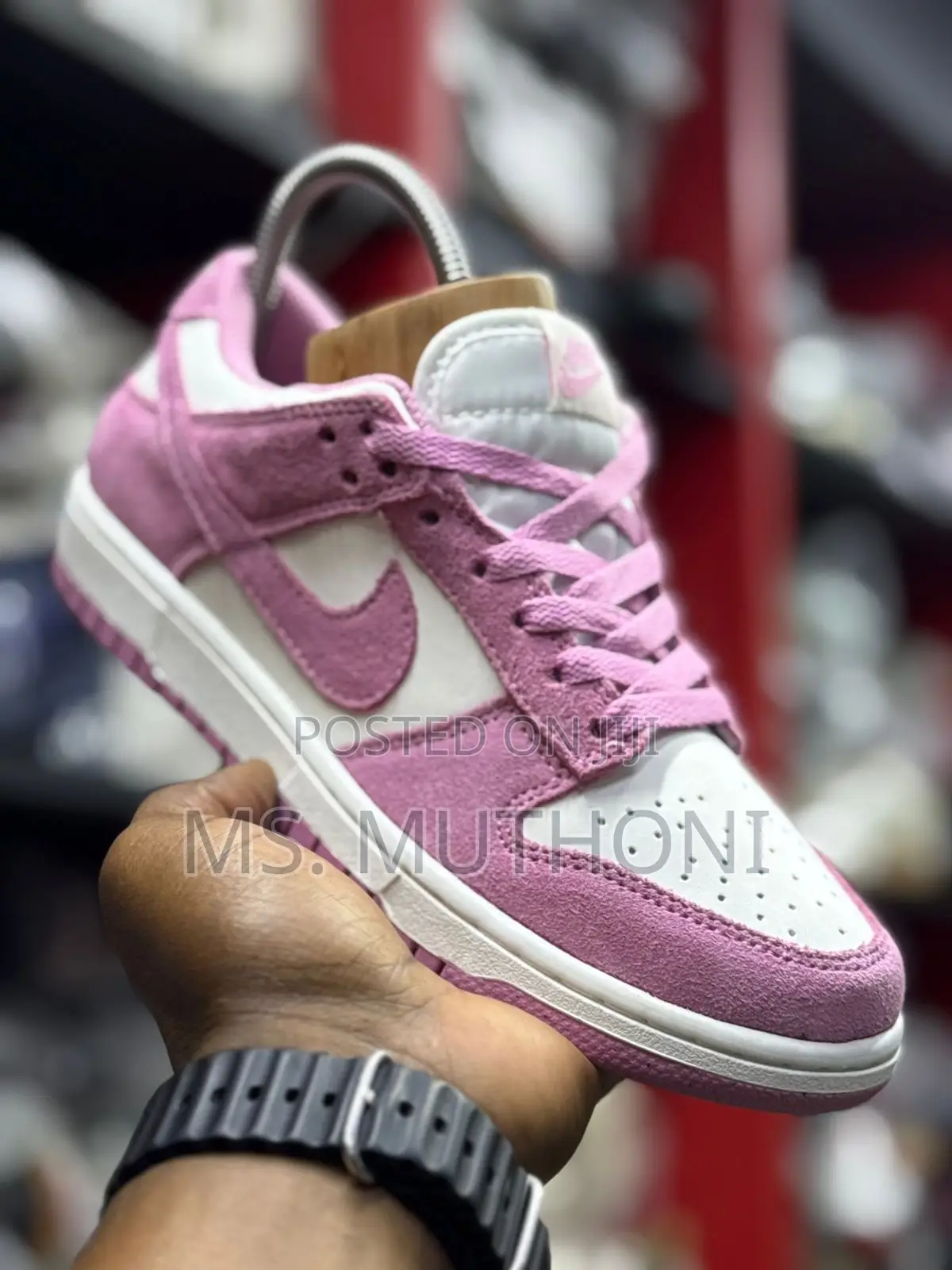 Pink Nike Dunk Low Next Nature Sneakers Size 36-41