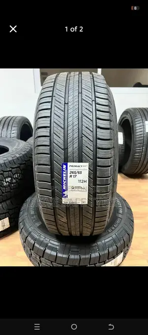 265/65 R17 Michelin Primacy 112h Brand New