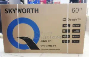 Skyworth 60 Inch Qled Google Tv New 2025
Availability: