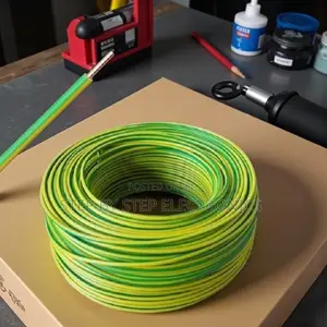 1.5mm Yellow Green Heavy Duty Domestic Wiring Cable