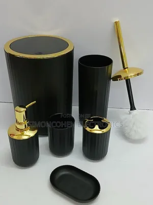 6 In 1 Bathroom Organizer Set